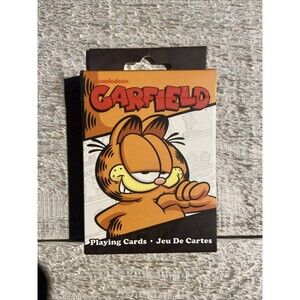 AQUARIUS Paws Inc Playing Cards – Garfield Themed Deck